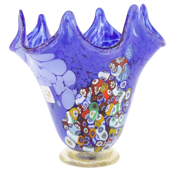 Ваза Blue Glass Vase