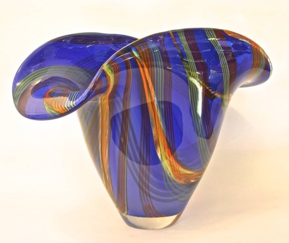Murano Glass Vases Angelo Mangiarotti