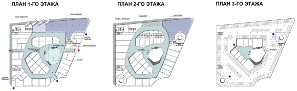 Схема магазина Атриум в Москве