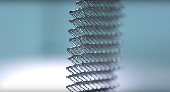 Сверхлёгкий материал microlattice