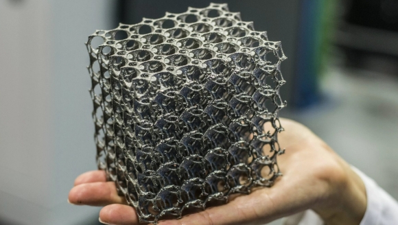 Сверхлёгкий материал microlattice