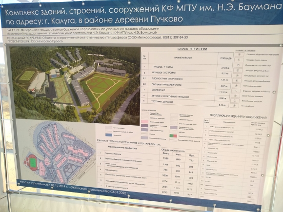 Кампус Бауманского университета в Калуге