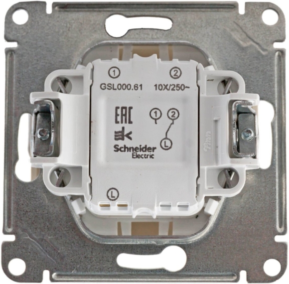 Выключатель проходной одноклавишный Schneider Electric