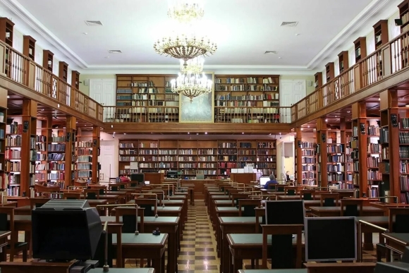 Библиотека имени Ленина в Москве книгохранилище