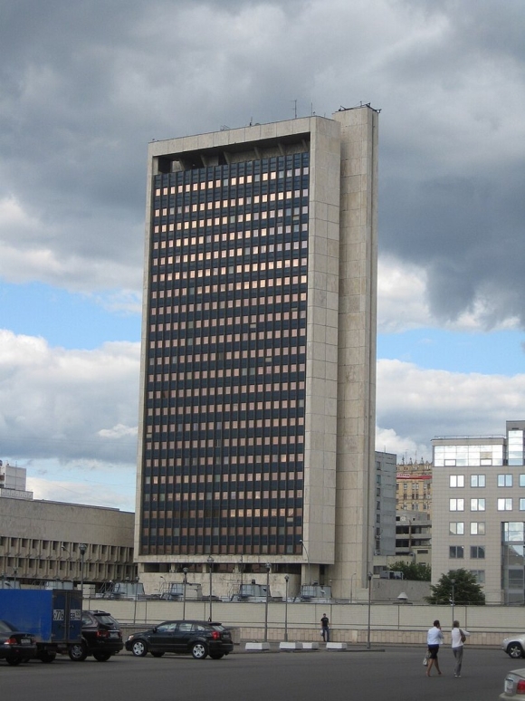Здание Роскосмоса в Москве Щепкина