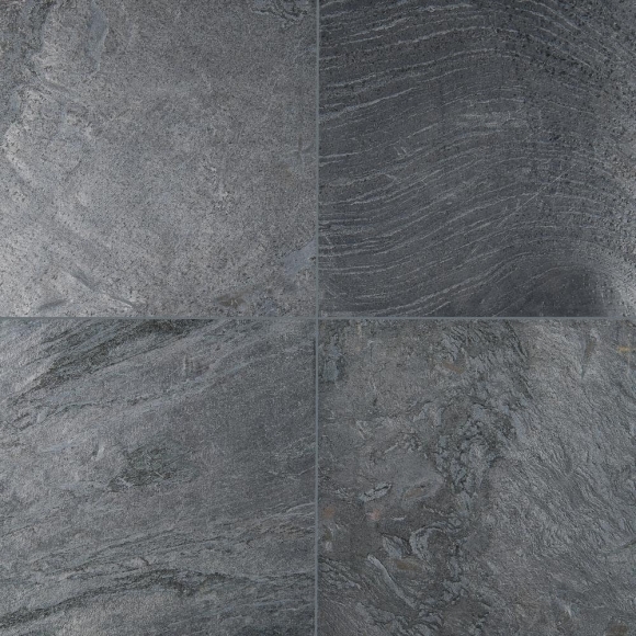 Каменный шпон Black Slate