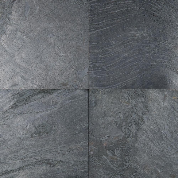 Каменный шпон Black Slate