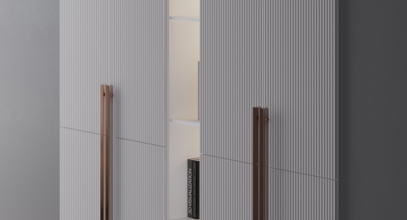 Шпонированные панели Topperfo Micro Ulme Stone Edition Acoustic Wood Panel