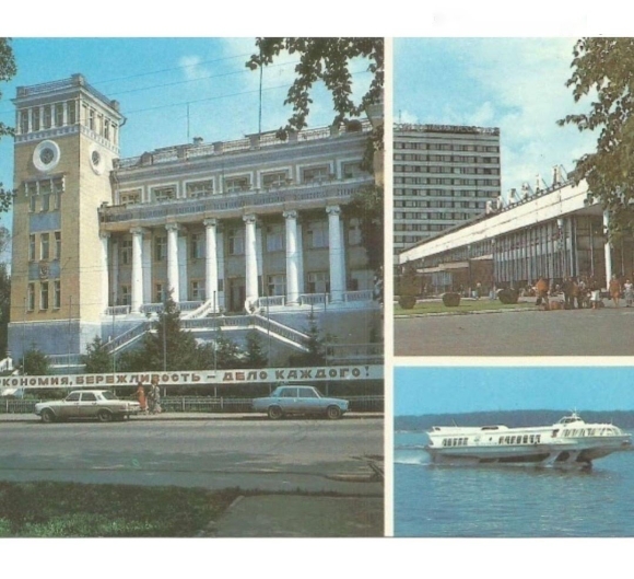 Здание управления речного пароходства Волготанкер