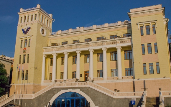 Здание управления Средневолжского речного пароходства Самара