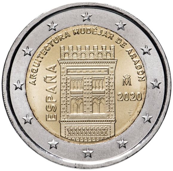 Монеты евро Испании