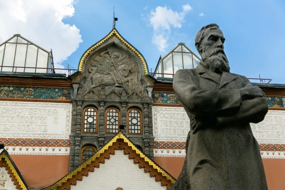 Третьяковская галерея фасад Васнецова