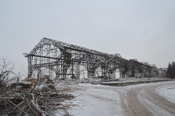Нижегородская стрелка пакгаузы