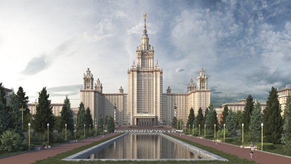 Сталинские высотки МГУ