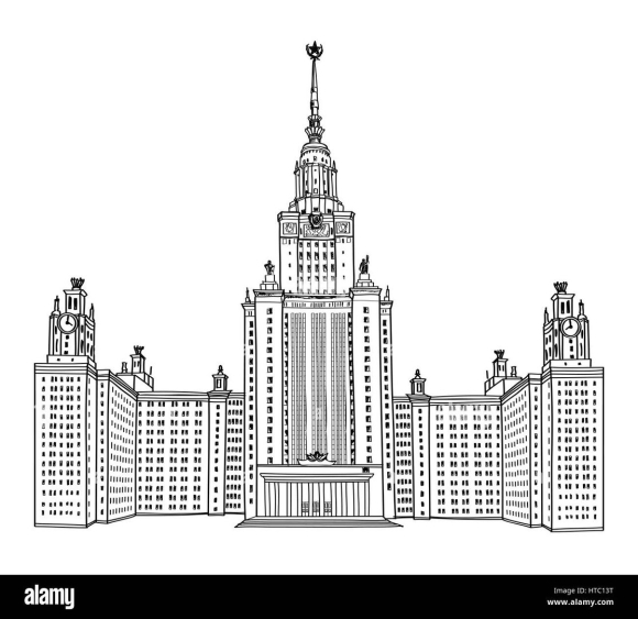 Московский университет Ломоносова Архитектор