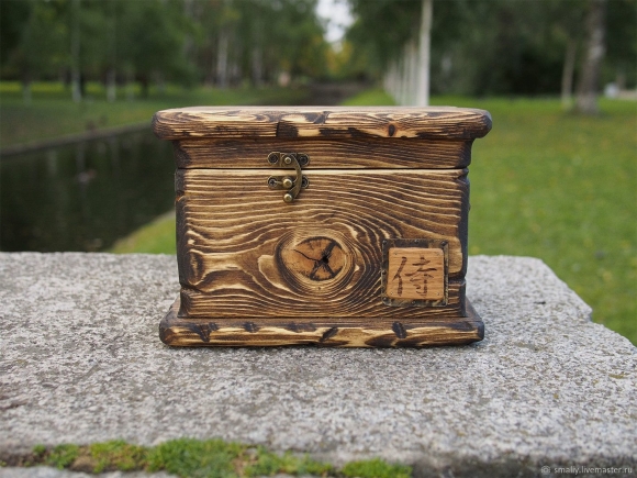 Японские шкатулки из дерева