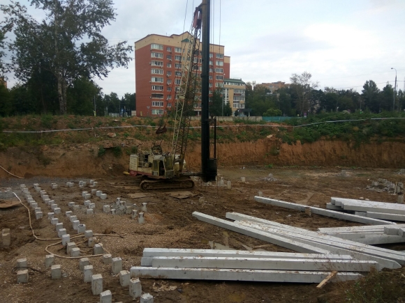 Фундамент под многоэтажный дом