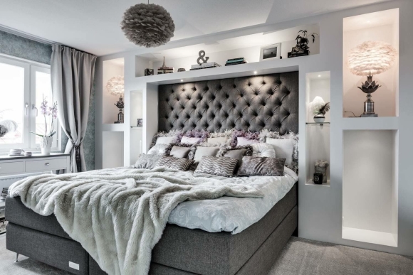 Кровать Tufted Headboard