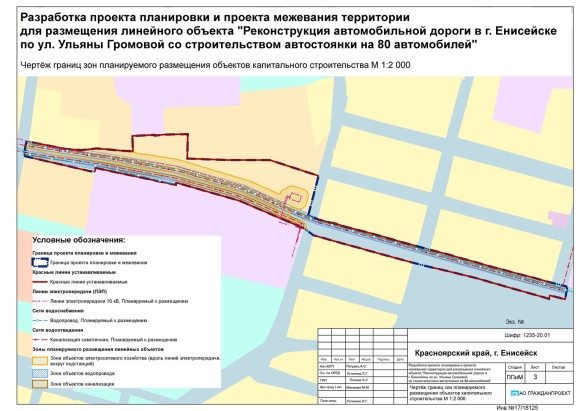 Проект планировки и межевания территории автомобильной дороги