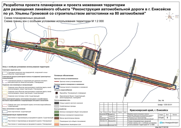 Проект планировки и межевания территории автомобильной дороги