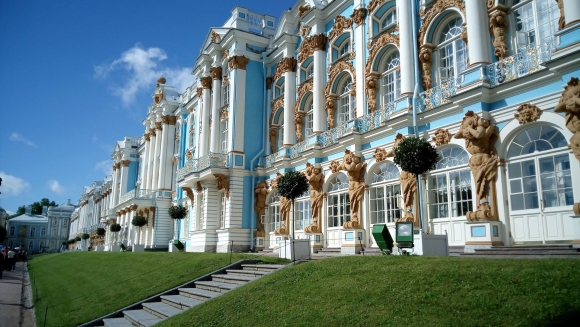 Растрелли Екатерининский дворец Барокко