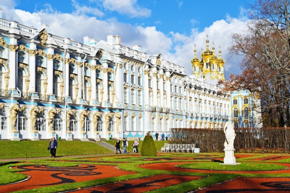 Пушкин Царское село Екатерининский дворец