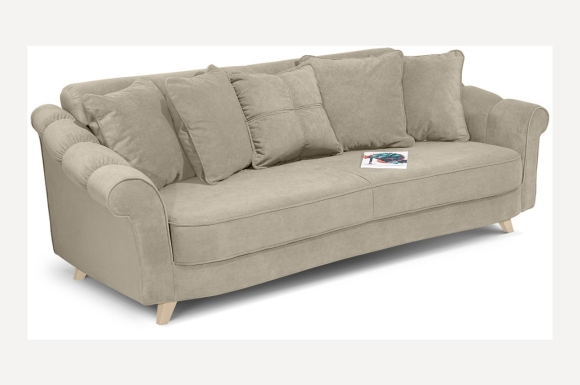 Диван Напа Velvet Light Grey