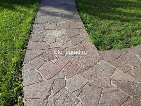 Мощение песчаником