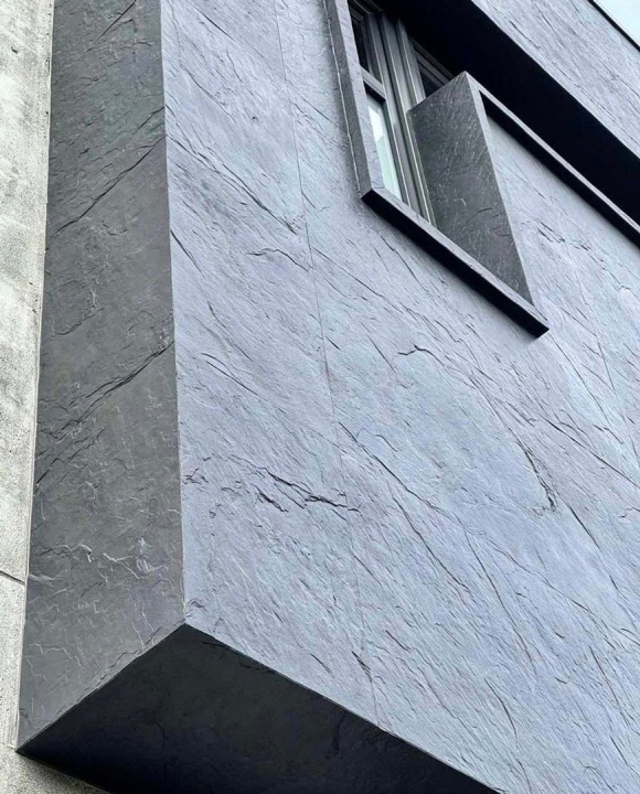 Сланцевые панели для фасада