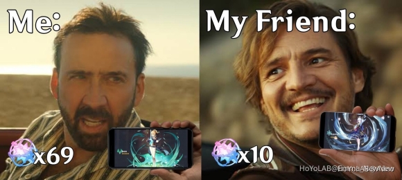 Nicolas Cage and Pedro Pascal