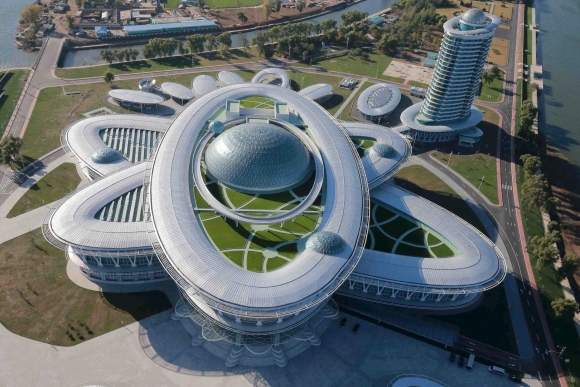 Северная Корея Пхеньян архитектура