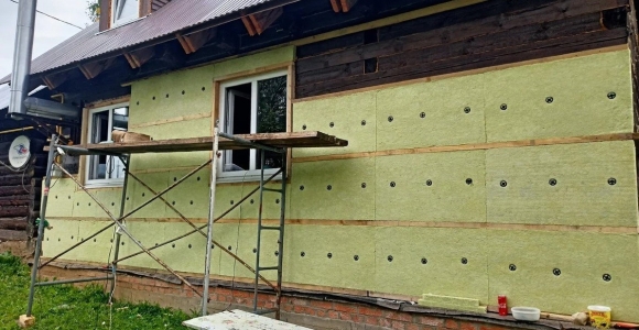 Утеплитель для фасада под сайдинг