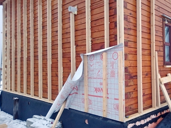 Обрешетка под сайдинг с утеплителем Rockwool