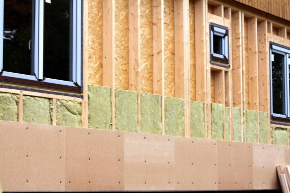 Обрешетка под сайдинг с утеплителем Rockwool