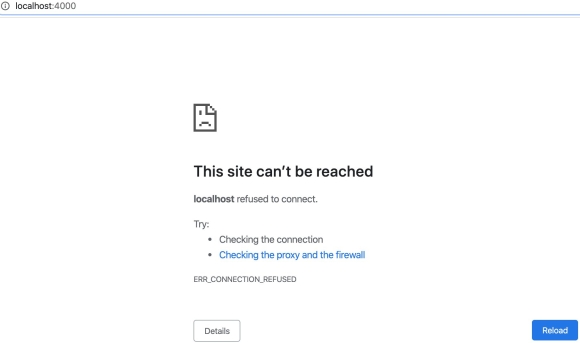 Error connection