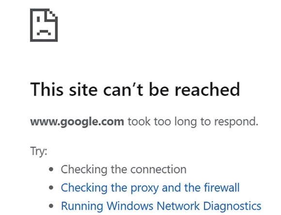 Connection error