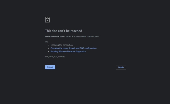 Err connection