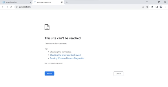 Err connection