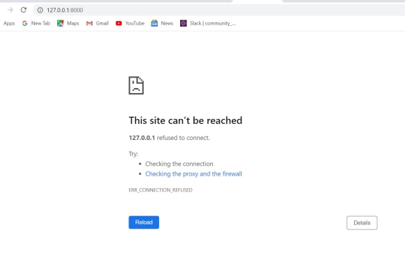 Err connection