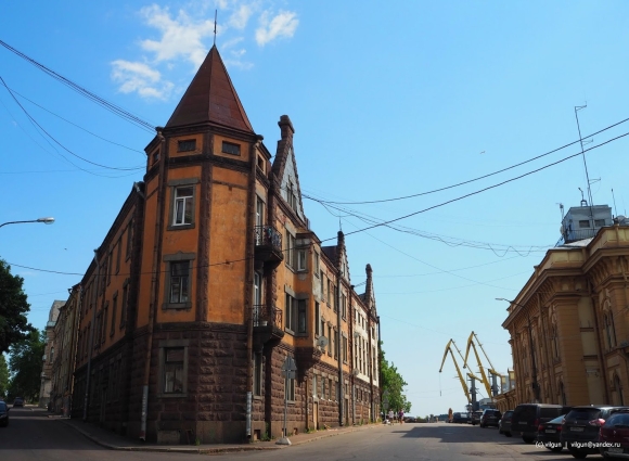 Выборг улица Выборгская Ведьмин дом