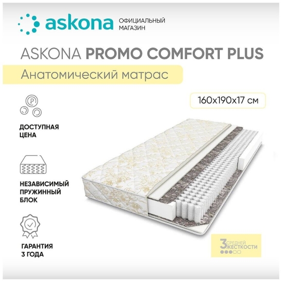 Матрас Аскона Comfort Plus