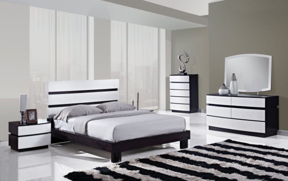 Спальный гарнитур Panda White Polywood