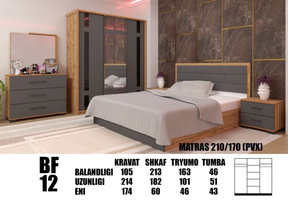 Spalniy komplekt HAYTEK fasoni
