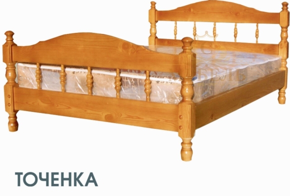 Кровать Точенка из сосны