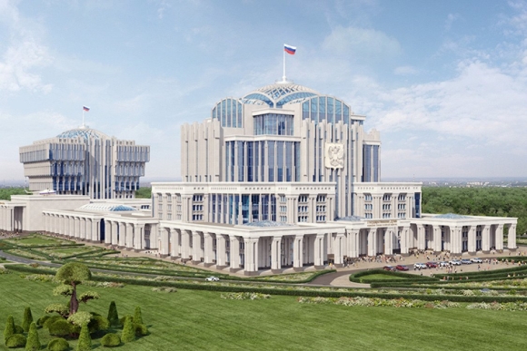 Проект парламентского центра в Мневниках