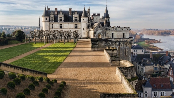 Замок Amboise во Франции