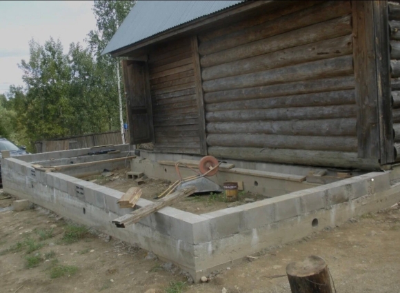 Фундамент для пристройки к дому
