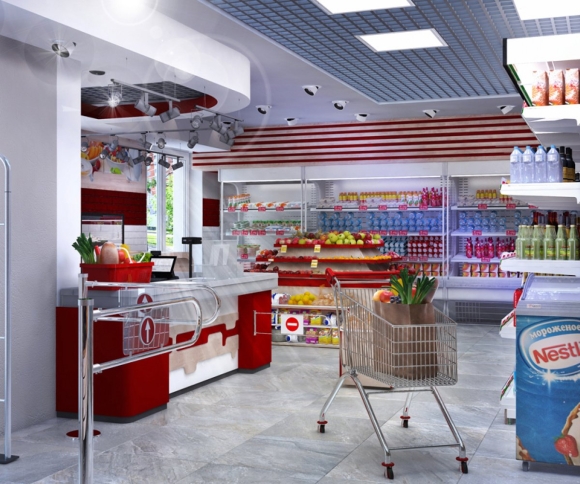 Мини продуктовый магазин
