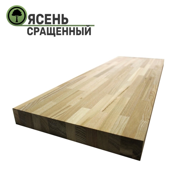Щит ясень цельноламельный