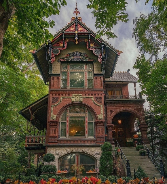 Викторианский дом Иллинойс Mansion
